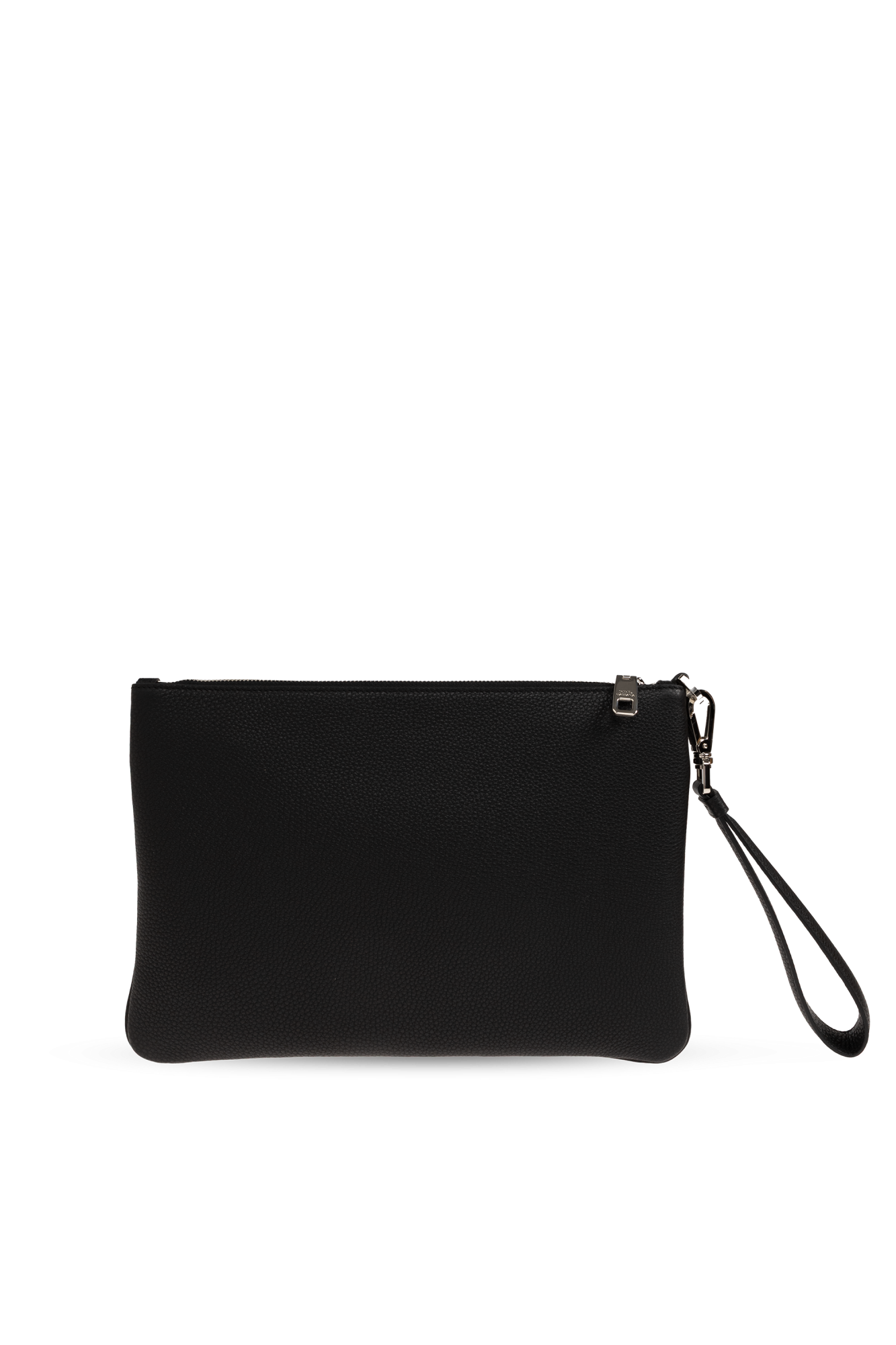 Dolce & Gabbana Leather wristlet pouch | Men's | Vitkac